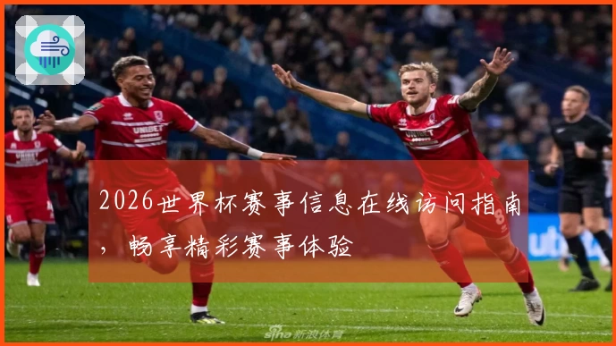 2026世界杯赛事信息在线访问指南，畅享精彩赛事体验